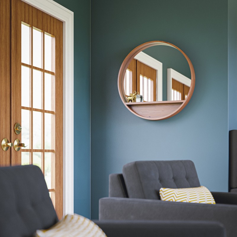 Doran Modern & Contemporary Beveled Wall Mirror