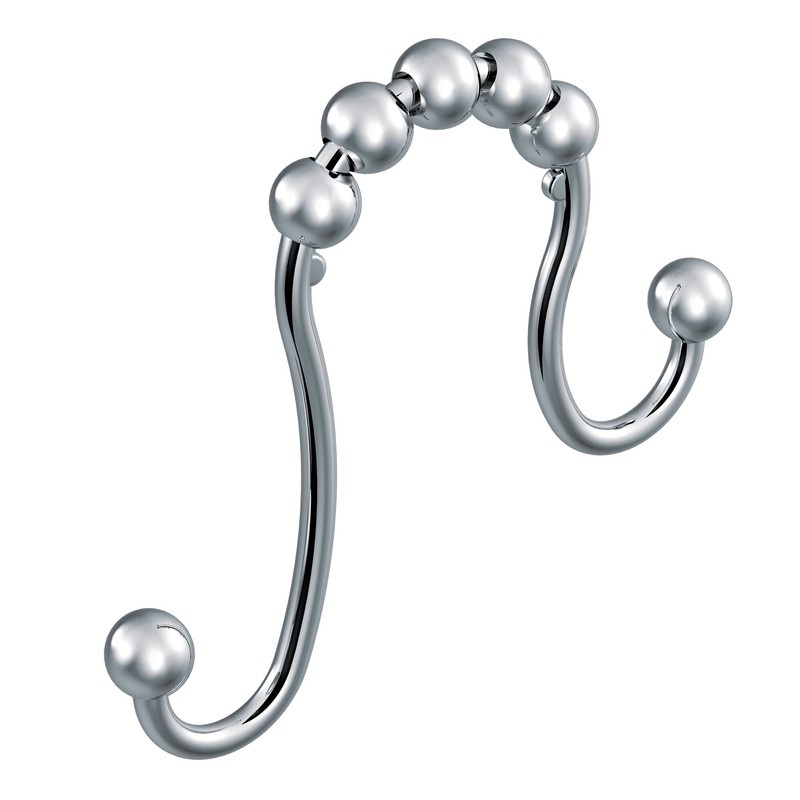 Double Shower Curtain Hooks