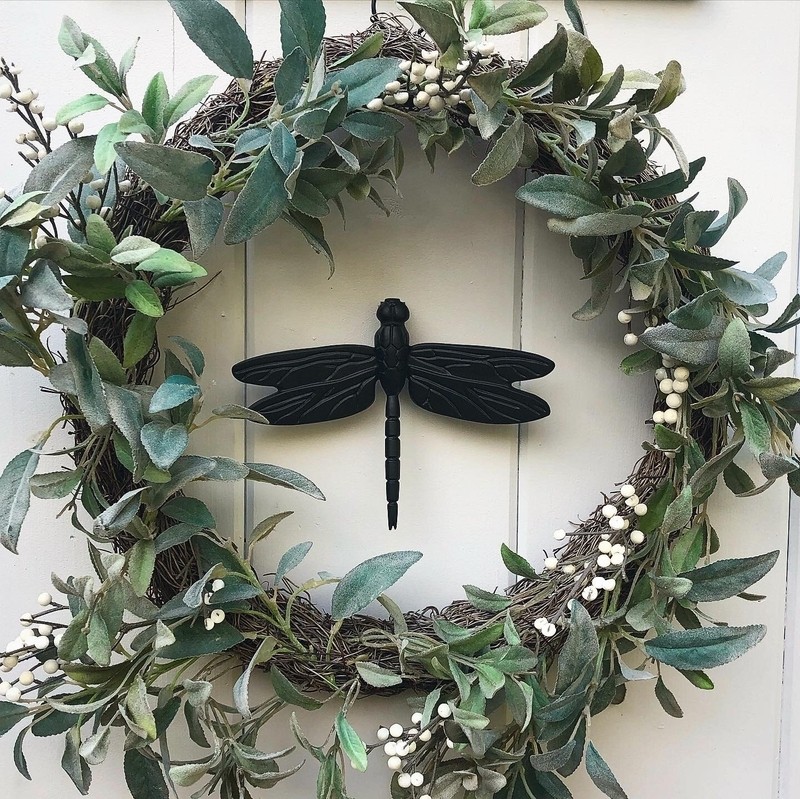 Dragonfly in Flight Door Knocker
