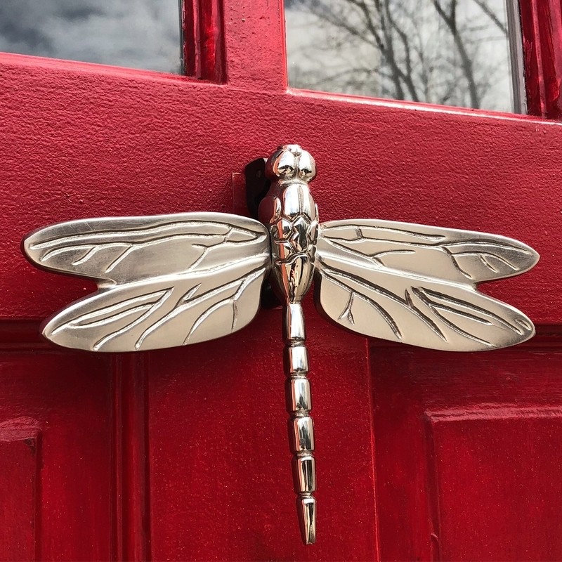 Dragonfly in Flight Door Knocker