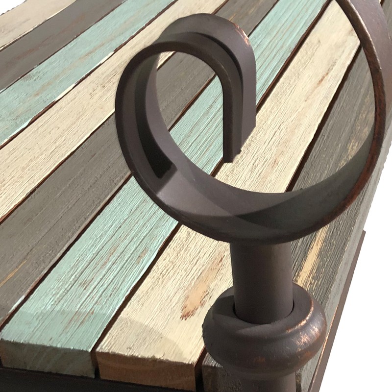 Dupree Steel Park Bench