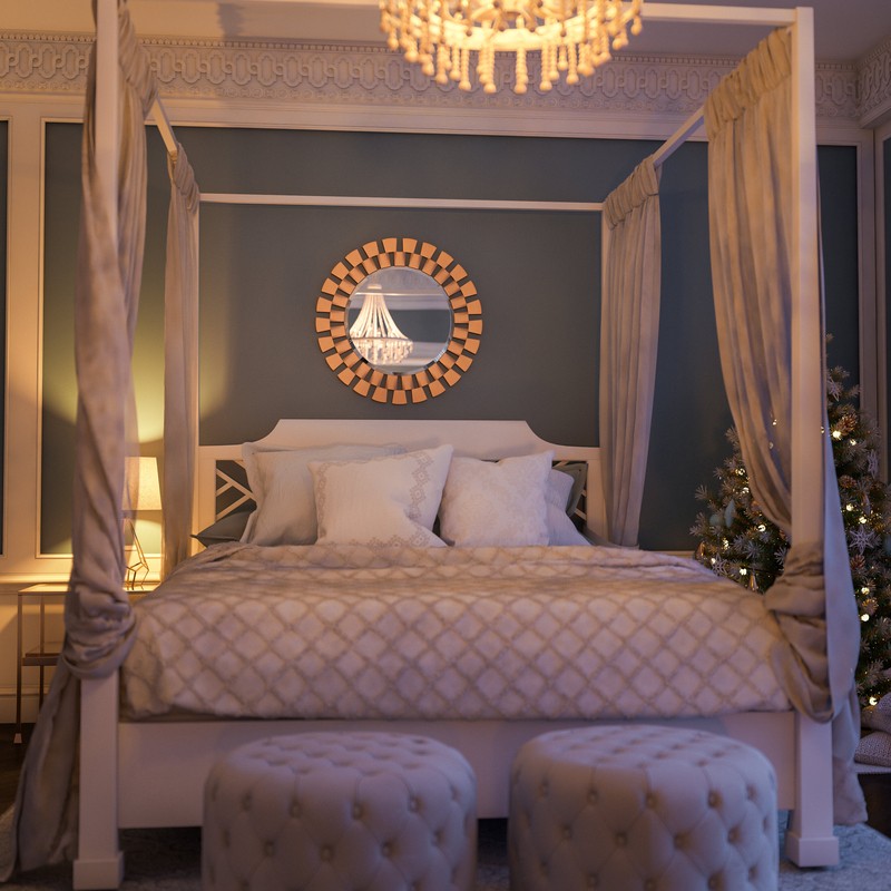 Eclectic Beveled Mirror