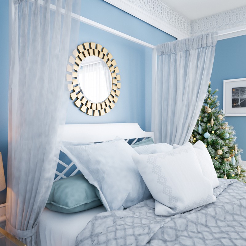 Eclectic Beveled Mirror