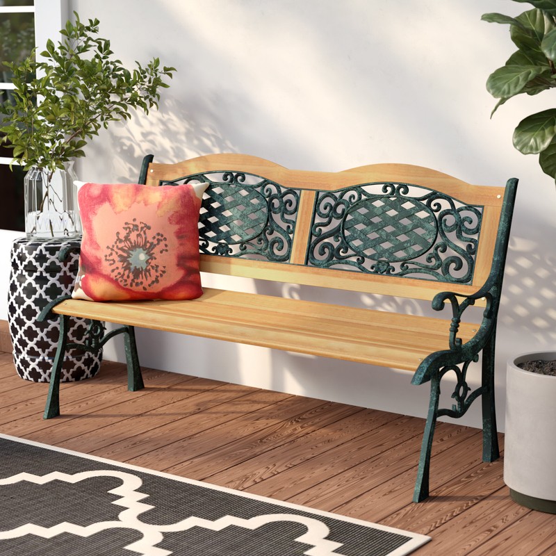 Eger Outdoor Patio Park Bench