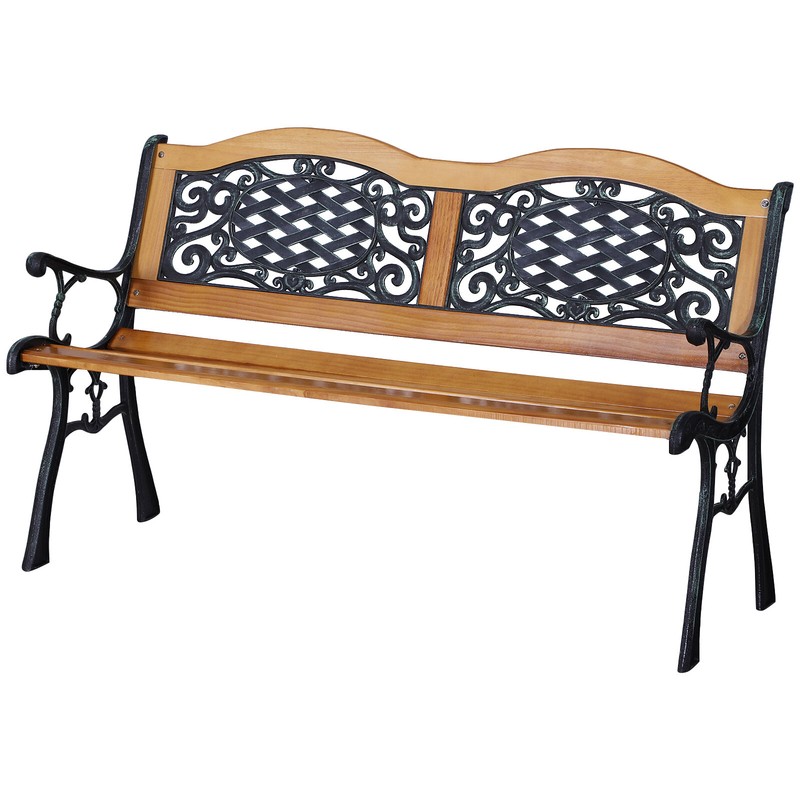 Eger Outdoor Patio Park Bench