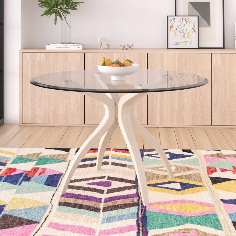 Elderton 48'' Pedestal Dining Table
