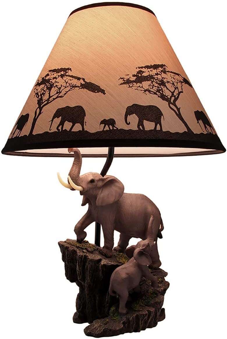 Elephant Safari Lamp Shade
