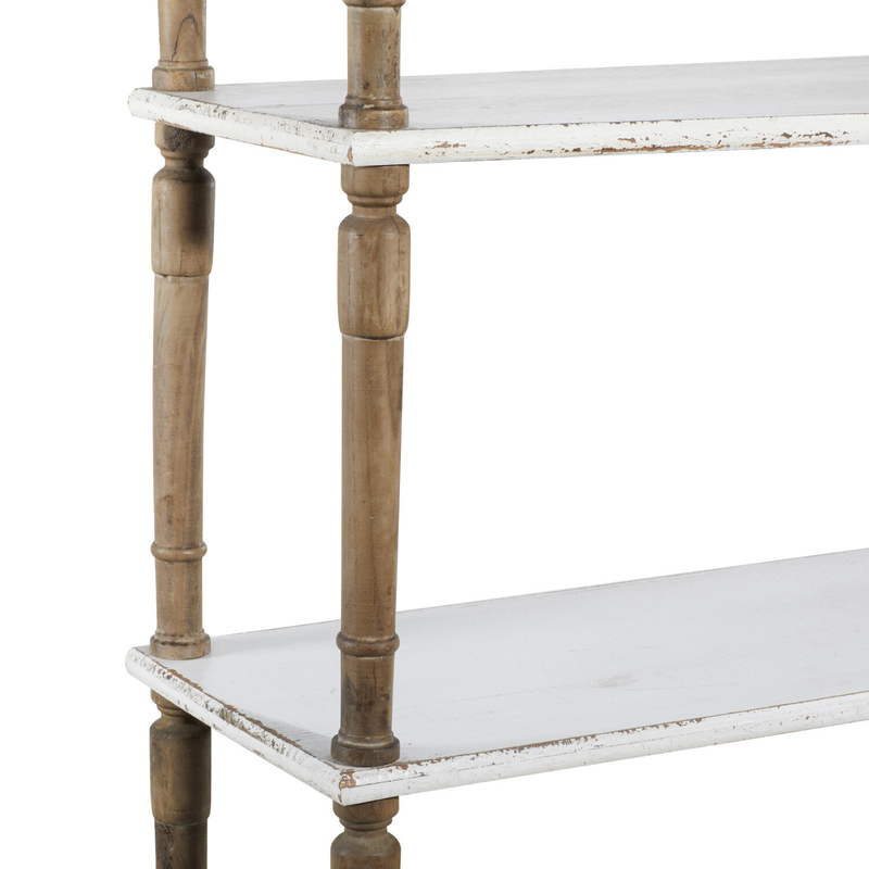 Elodie 75'' H x 37'' W Wood Etagere Bookcase