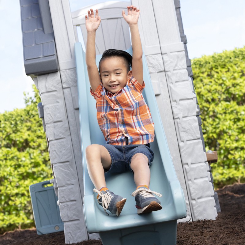 Enchanting Adventures 2-Story Playhouse & Slide