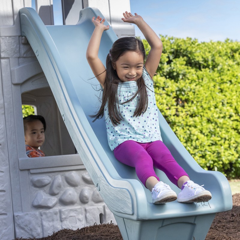 Enchanting Adventures 2-Story Playhouse & Slide