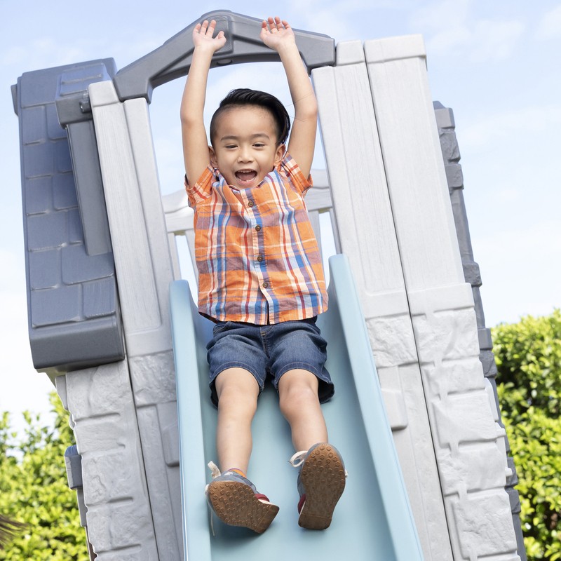Enchanting Adventures 2-Story Playhouse & Slide