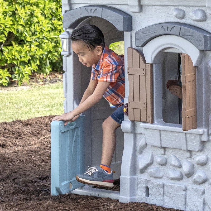 Enchanting Adventures 2-Story Playhouse & Slide