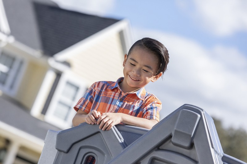 Enchanting Adventures 2-Story Playhouse & Slide