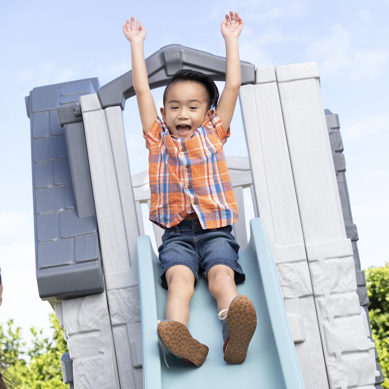 Enchanting Adventures 2-Story Playhouse & Slide