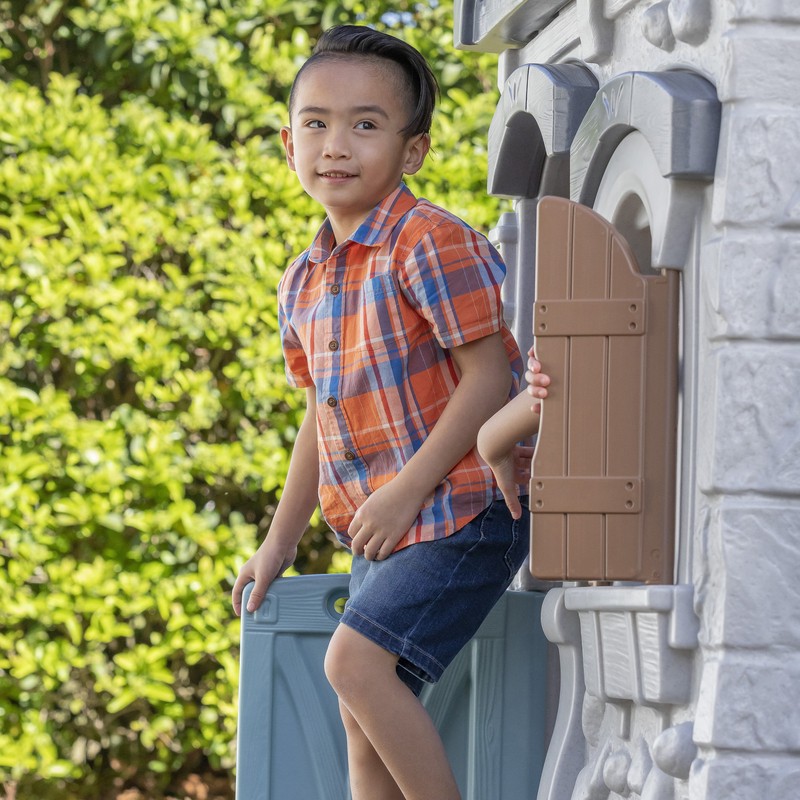 Enchanting Adventures 2-Story Playhouse & Slide