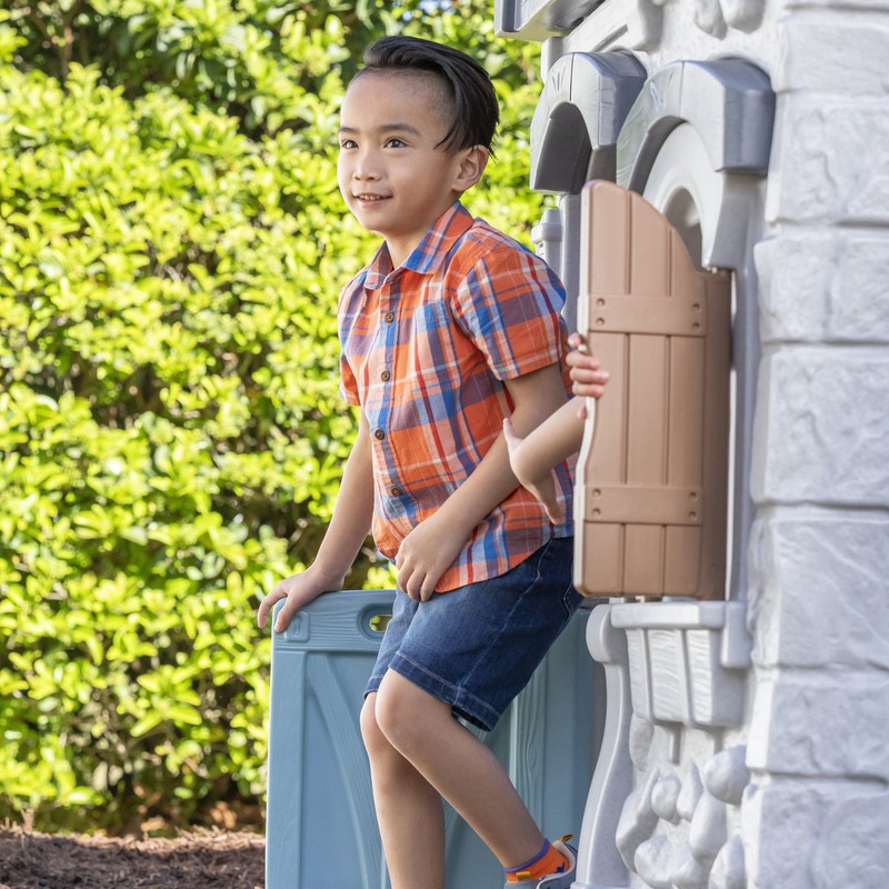 Enchanting Adventures 2-Story Playhouse & Slide