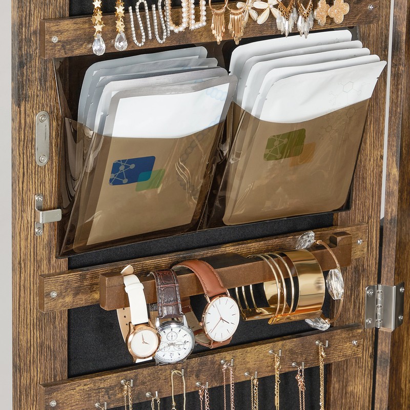 Enderlin 16.3'' Wide Jewelry Armoire with Mirror