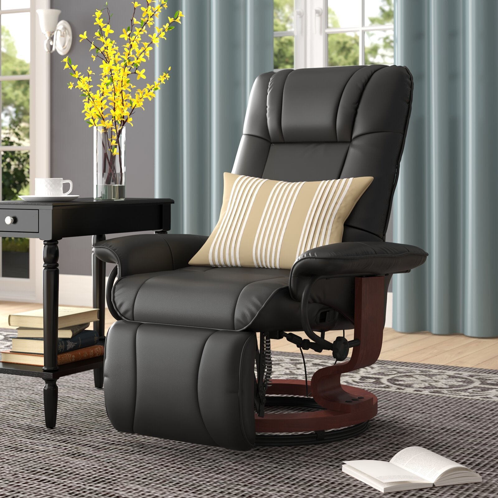 two small recliners