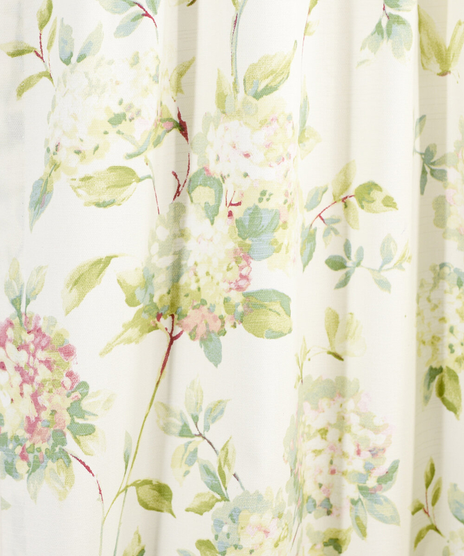 Erie Floral Cotton Blend Tailored 80'' Window Valance