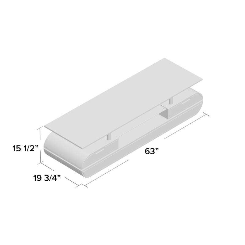 Ezren TV Stand for TVs up to 70