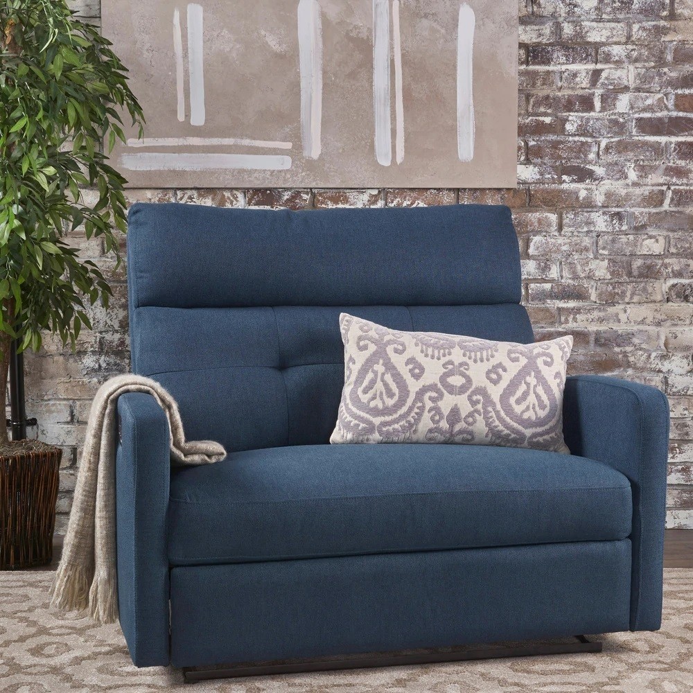 Fabric 2 Seater Recliner Club Chair