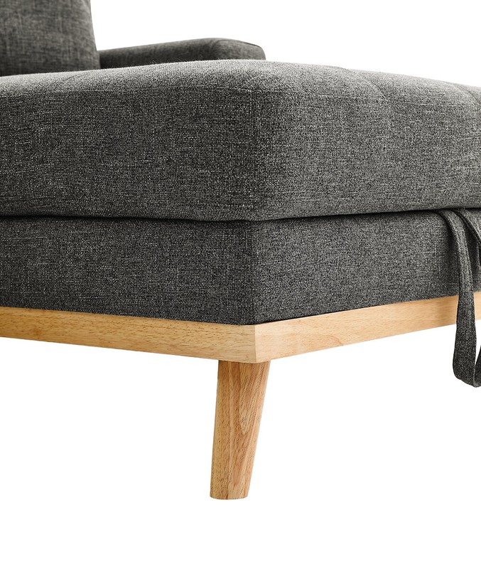 Fairbank 91'' Square Arm Sofa Bed