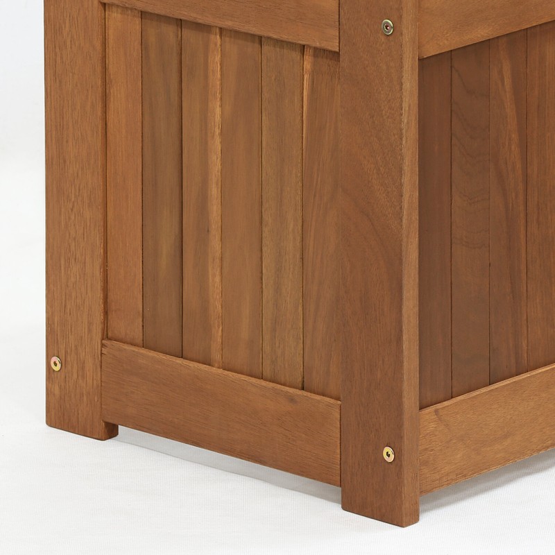 Fallah Wooden Planter Bench