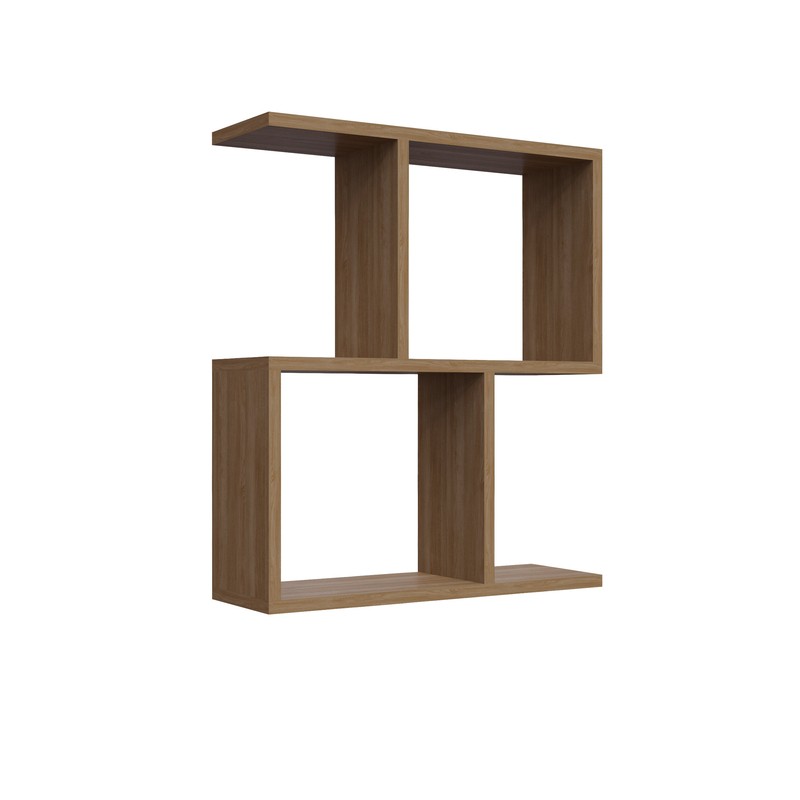 Fazio 23'' Tall Floor Shelf End Table