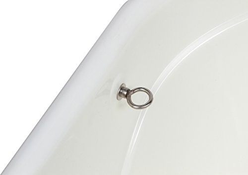 Flying Pig Pet Dog Cat Washing Shower Grooming Portable Bath Tub (White, 37.25"x19.25"x35.25")