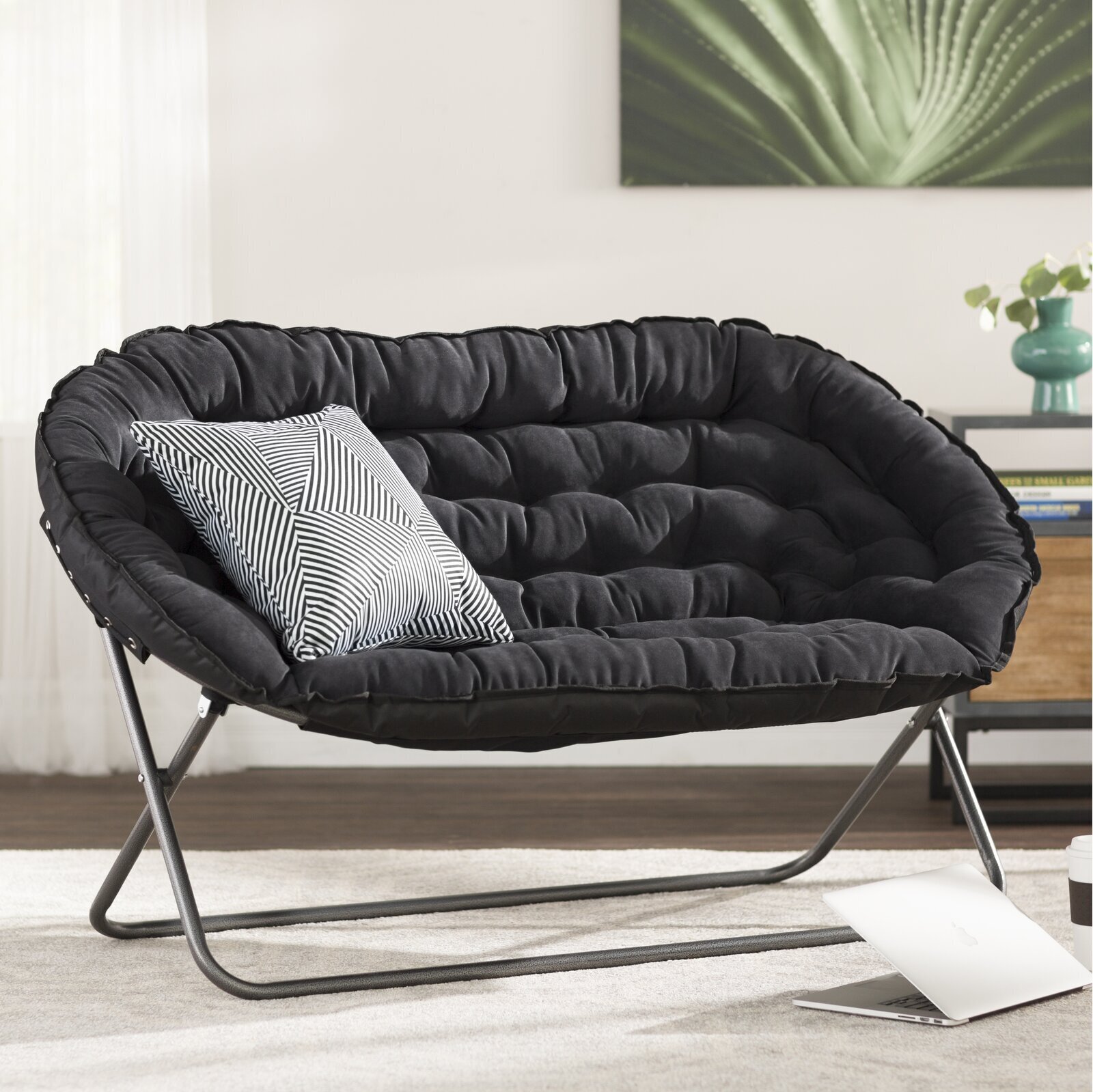 Foldable Round Sofa Chair