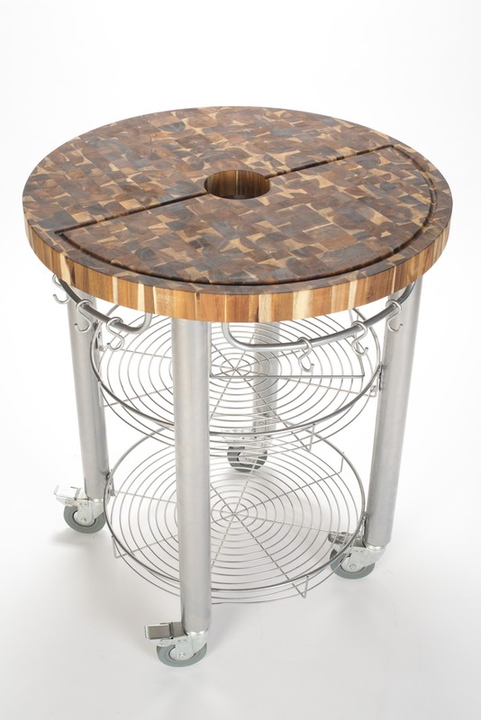 Francis 30'' Wide Rolling Prep Table