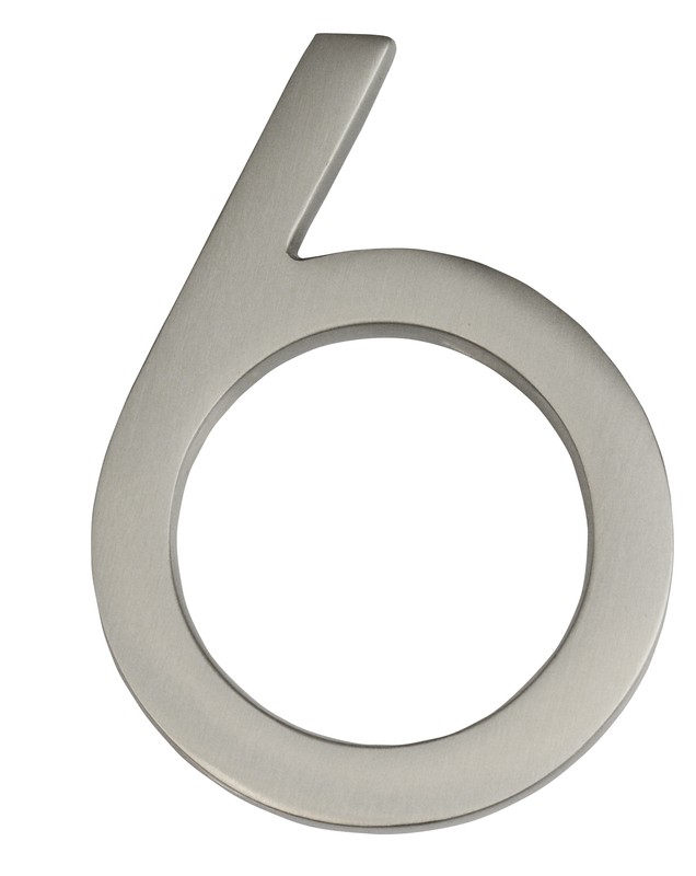 Frank Lloyd Wright 4.06'' H Brass Floating Mount House Number