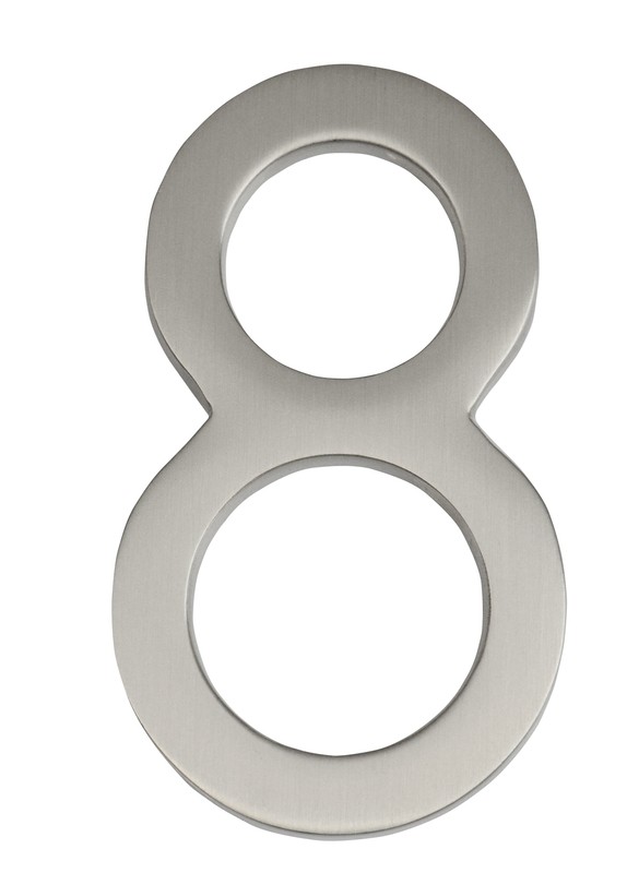 Frank Lloyd Wright 4.06'' H Brass Floating Mount House Number