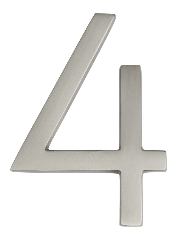 Frank Lloyd Wright 4.06'' H Brass Floating Mount House Number