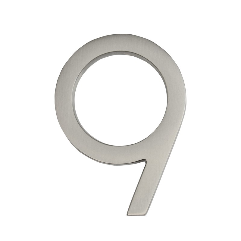 Frank Lloyd Wright 4.06'' H Brass Floating Mount House Number