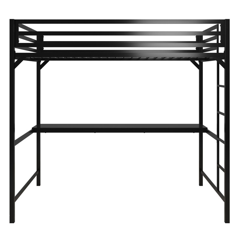 Furse Metal Loft Bed with Built-in-Desk by Isabelle & Max™