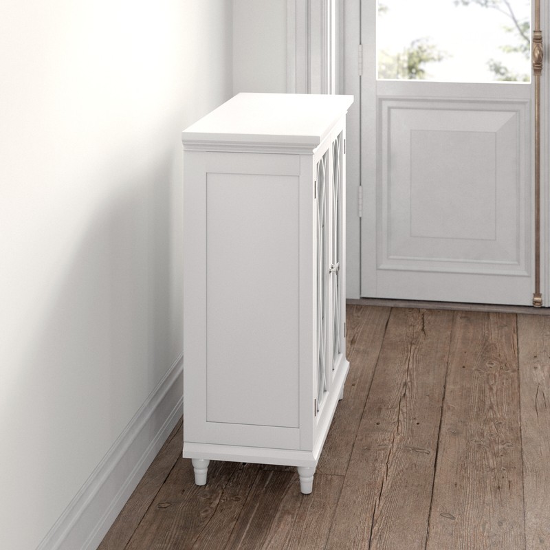 Gabby 26'' W x 32'' H x 12.5'' D Free-Standing Bathroom Cabinet