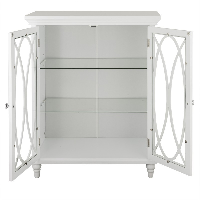Gabby 26'' W x 32'' H x 12.5'' D Free-Standing Bathroom Cabinet