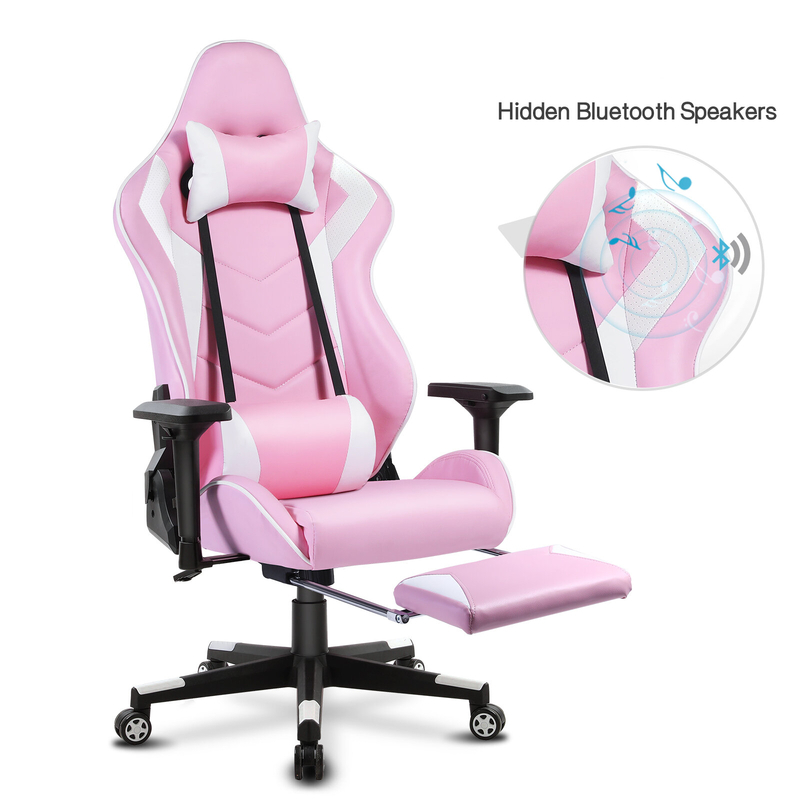 Gaming Chair Recliner With Bluetooth Speakers