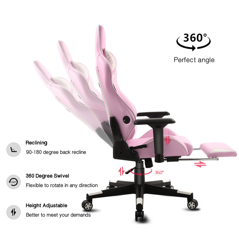 Gaming Chair Recliner With Bluetooth Speakers