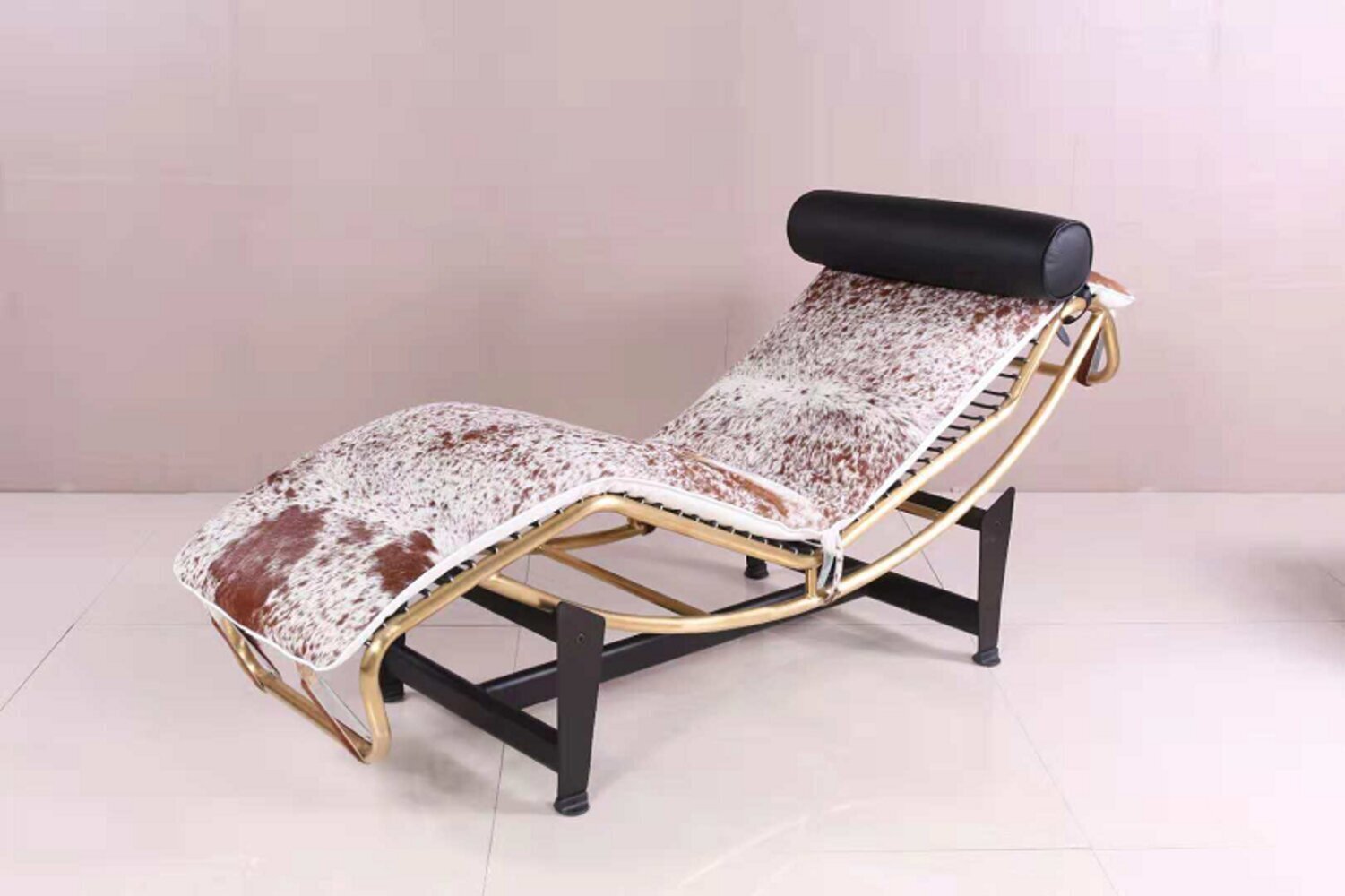 Genuine Leather Cowhide Lounge Chair  