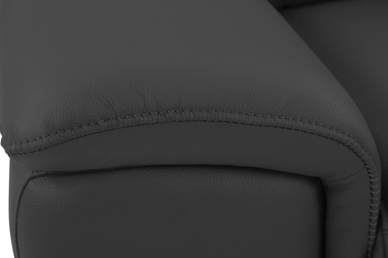 Gian 72'' Genuine Leather Pillow Top Arm Reclining Loveseat