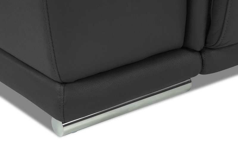 Gian 72'' Genuine Leather Pillow Top Arm Reclining Loveseat