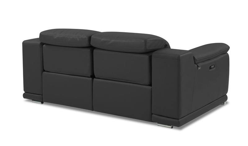 Gian 72'' Genuine Leather Pillow Top Arm Reclining Loveseat