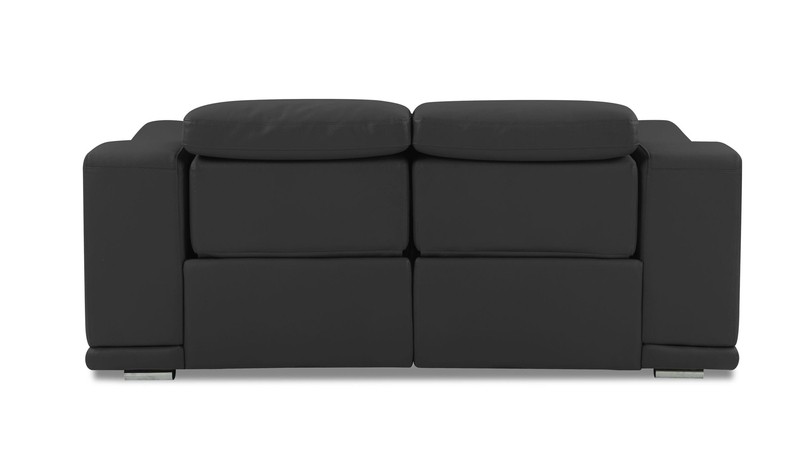 Gian 72'' Genuine Leather Pillow Top Arm Reclining Loveseat