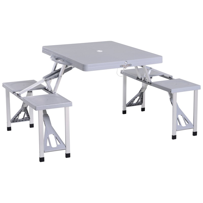 Gilmore Plastic/Resin 4 - Person Camping Table