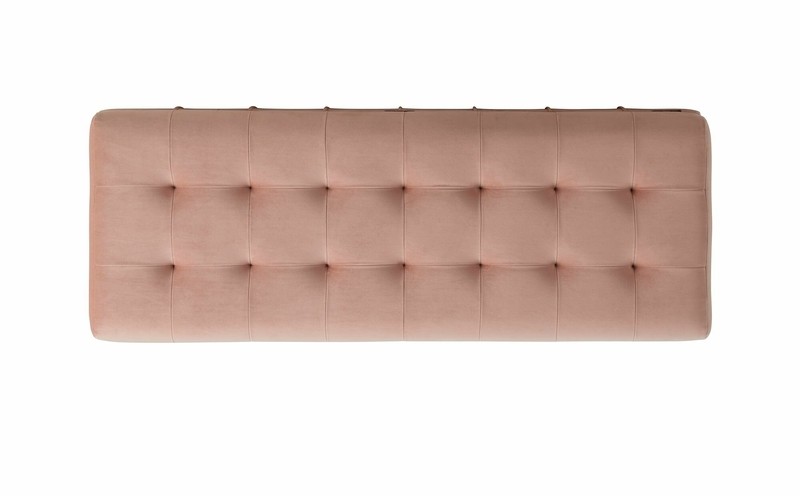 Gloria 52'' Wide Velvet Tufted Rectangle Storage Ottoman with Storage