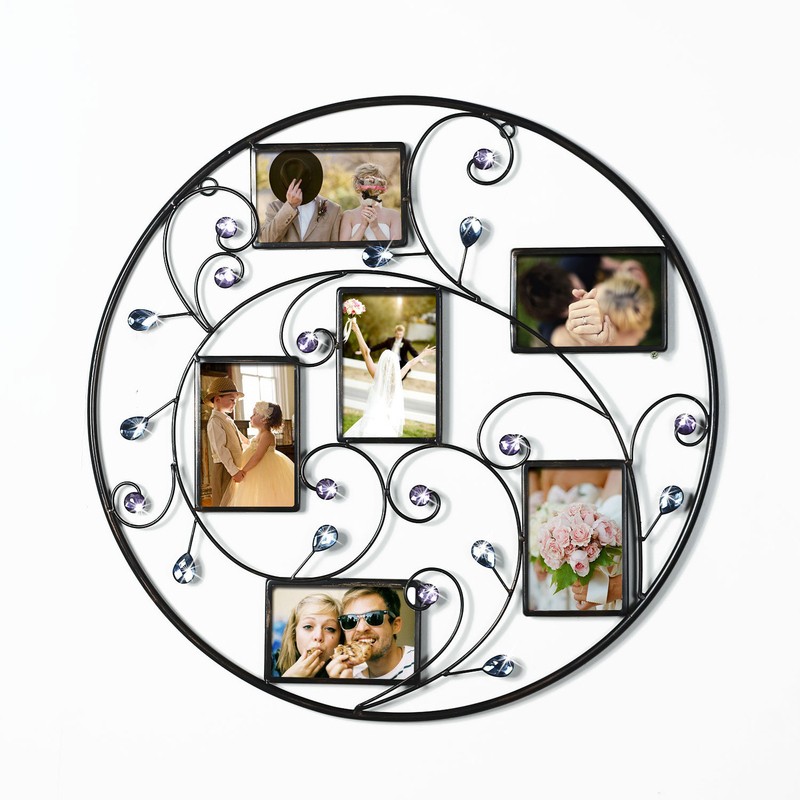 Gobert Collage Wall Hanging Scroll 6 Opening Picture Frame