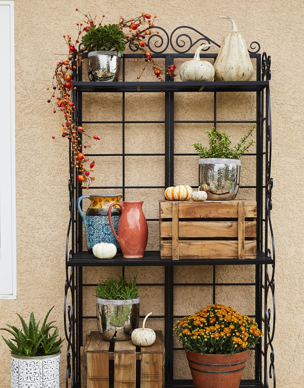 Godeus 2 - Piece Metal Pot Planter Set
