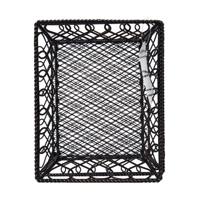 Gourmet Basics by Mikasa Loop and Lattice Fruit Basket